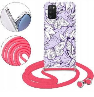 Etui CROSSBODY do SAMSUNG A03S Case Letnie Wzory
