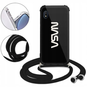 Etui CROSSBODY do SAMSUNG A10e Męskie Anime Wzory