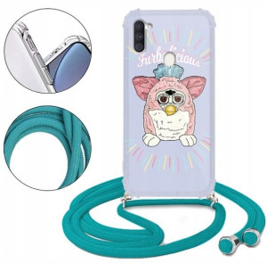 Etui CROSSBODY do SAMSUNG A11 Case Letnie Wzory