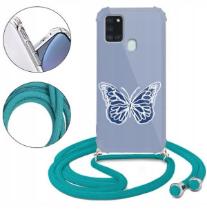 Etui CROSSBODY do SAMSUNG A21s Case Letnie Wzory