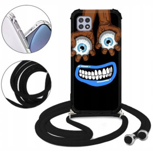 Etui CROSSBODY do SAMSUNG A22 5G Anime Top Wzory