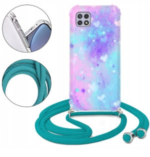 Etui CROSSBODY do SAMSUNG A22 5G Case Letnie Wzory