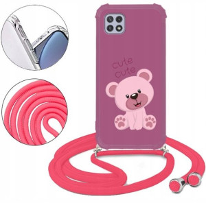 Etui CROSSBODY do SAMSUNG A22 5G Case Letnie Wzory