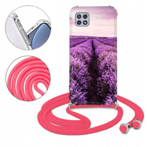 Etui Crossbody do SAMSUNG A22 5G Wiosenne Wzory