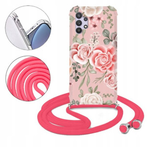 Etui Crossbody do SAMSUNG A32 4G Wiosenne Wzory