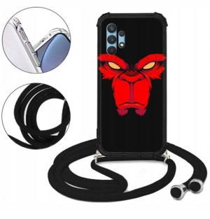 Etui CROSSBODY do SAMSUNG A32 Męskie Anime Wzory