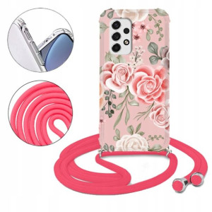 Etui Crossbody do SAMSUNG A53 5G Wiosenne Wzory