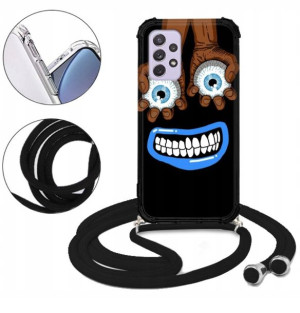 Etui CROSSBODY do SAMSUNG A72 5G Anime Top Wzory
