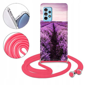 Etui Crossbody do SAMSUNG A73 5G Wiosenne Wzory