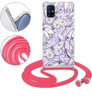 Etui CROSSBODY do SAMSUNG M51 Case Letnie Wzory