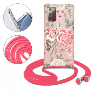 Etui Crossbody do SAMSUNG NOTE 20 Wiosenne Wzory