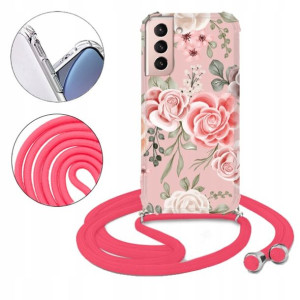 Etui Crossbody do SAMSUNG S21 5G Wiosenne Wzory