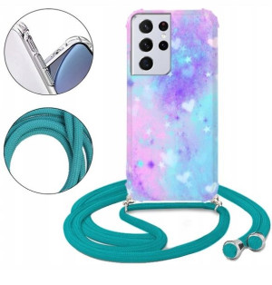 Etui CROSSBODY do SAMSUNG S21 ULTRA 5G Case Wzory