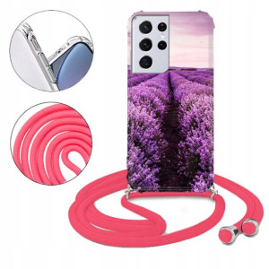 Etui Crossbody do SAMSUNG S21 ULTRA Wiosenne Wzory