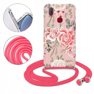 Etui Crossbody do VIVO Y11 2019 Case Wiosna Wzory