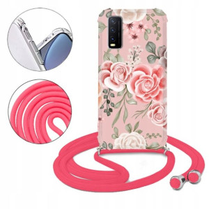 Etui Crossbody do VIVO Y20S Case Wiosenne Wzory