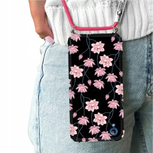 Etui Crossbody Do VIVO Y91C 2020 Kwiaty Top Wzory