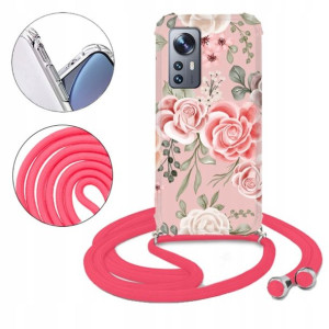 Etui Crossbody do XIAOMI 12 5G Case Wiosenne Wzory