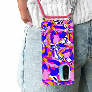 Etui Crossbody Do XIAOMI POCO F3 Flower Top Wzory
