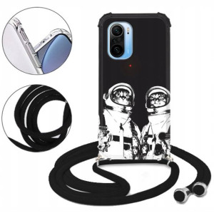 Etui CROSSBODY do XIAOMI REDMI K40 Męskie Wzory