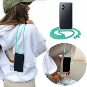 Etui Crossbody do XIAOMI REDMI NOTE 11T PRO Turkus