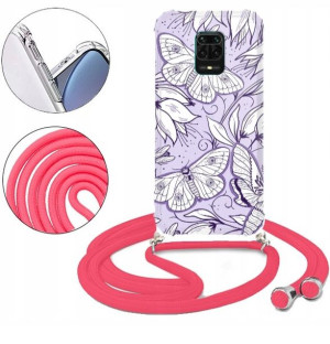 Etui CROSSBODY do XIAOMI REDMI NOTE 9S Case Wzory