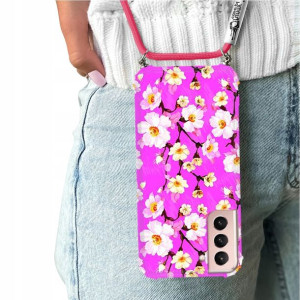 Etui Crossbody Sznurek Do SAMSUNG S30 Kwiaty Wzory