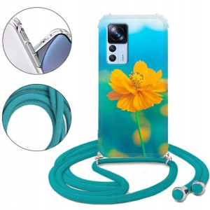 Etui CROSSBODY Turkus do XIAOMI 12T PRO Pattern Wz