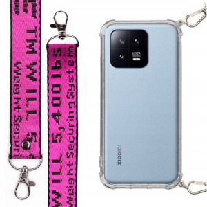 Etui Crossbody XL Smycz Fuksja do XIAOMI 13 PRO