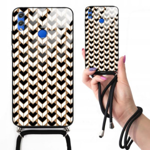 Etui CROSSGLAM Do HUAWEI HONOR 8X W Kratkę Wzory