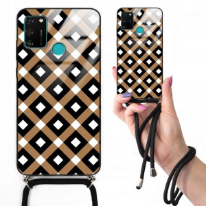 Etui CROSSGLAM Do HUAWEI HONOR 9A W Kratkę Wzory