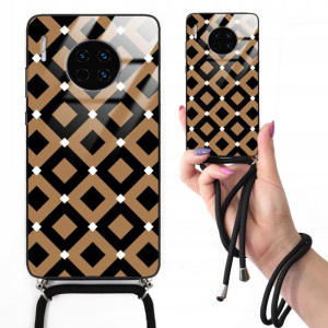 Etui CROSSGLAM Do HUAWEI MATE 30 W Kratkę Wzory