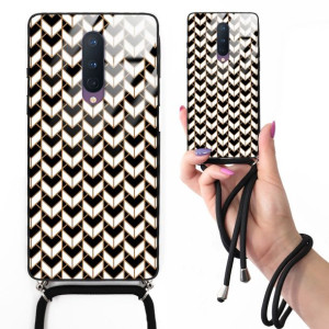 Etui CROSSGLAM Do ONEPLUS 8 W Kratkę Kratka Wzory