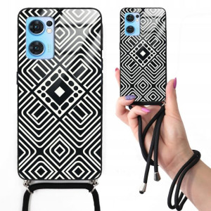 Etui CROSSGLAM Do OPPO RENO 7 SE 5G W Kratkę Wzory