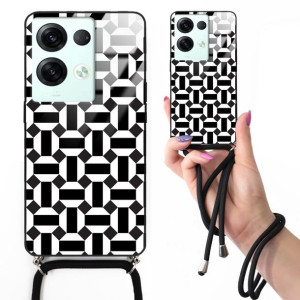 Etui CROSSGLAM Do OPPO RENO 8 PRO 5G Kratka Wzory