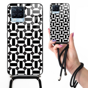 Etui CROSSGLAM Do REALME 8 W Kratkę Kratka Wzory