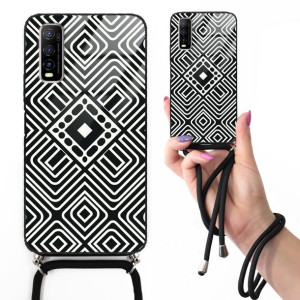 Etui CROSSGLAM Do VIVO Y70s W Kratkę Kratka Wzory