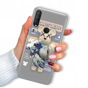 Etui do ALCATEL 1S 2020 Case Miś Bearbrick Wzory