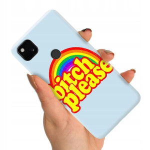 Etui do GOOGLE PIXEL 4A Case Modne Napisy Wzory