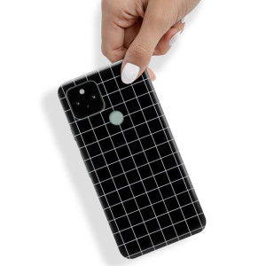 Etui do GOOGLE PIXEL 5A Case W Kratkę Kratka Wzory