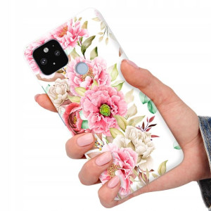 Etui do GOOGLE PIXEL 5XL Kwiatowe Wiosenne Wzory