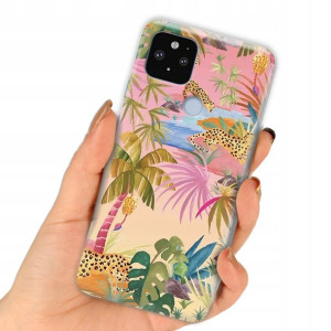 Etui do GOOGLE PIXEL 5XL Wakacyjne Aesthetic Wzory