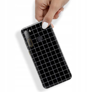 Etui do HTC DESIRE D20 PRO W Kratkę Kratka Wzory