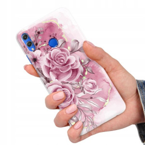 Etui do HUAWEI HONOR 8X Kwiatowe Wiosenne Wzory