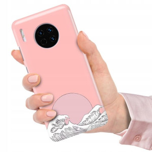 Etui do HUAWEI MATE 30 Case Flower Kwiaty Wzory