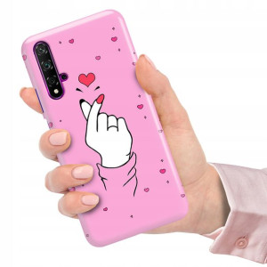 Etui do HUAWEI NOVA 5 Case Flower Kwiaty Top Wzory