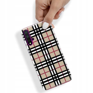 Etui do HUAWEI NOVA 5 Case W Kratkę Kratka Wzory