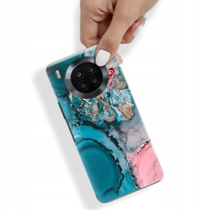 Etui do HUAWEI NOVA 8i Marmurki Marble Top Wzory