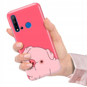 Etui do HUAWEI P20 LITE 2019 Flower Kwiaty Wzory