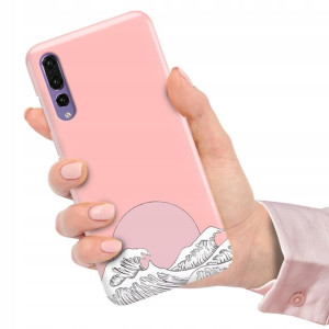Etui do HUAWEI P20 PLUS Case Flower Kwiaty Wzory